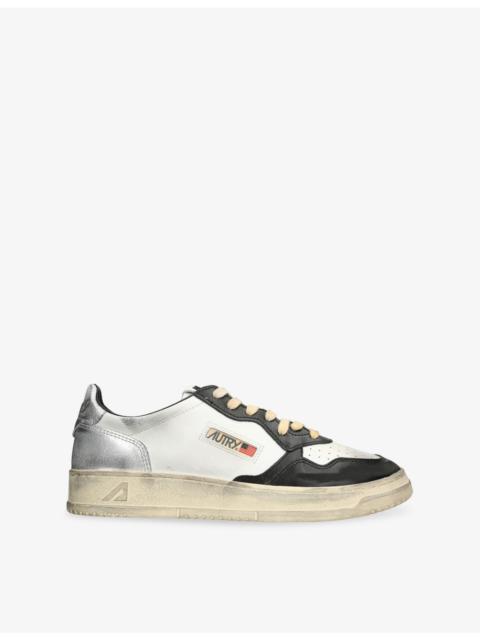 AUTRY Medalist Vintage Leather Trainers