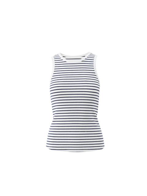 MELISSA ODABASH EXCLUSIVE FRANKIE NAVY STRIPE TANK