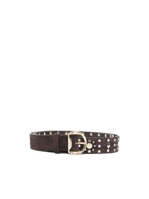 Sandro rivet buckle belt