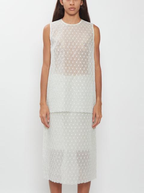 CECILIE BAHNSEN Cerise Embroidered Top