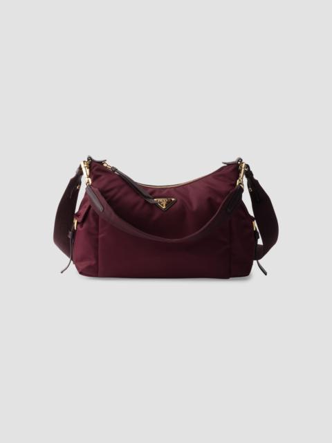 Prada Women's Explore Large Re-Nylon and Leather Shoulder Bag - Dark Red