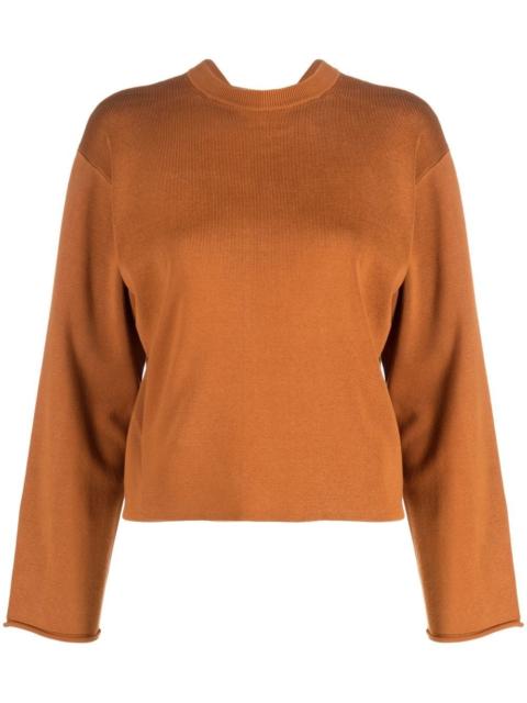 Proenza Schouler rear knot-detail jumper