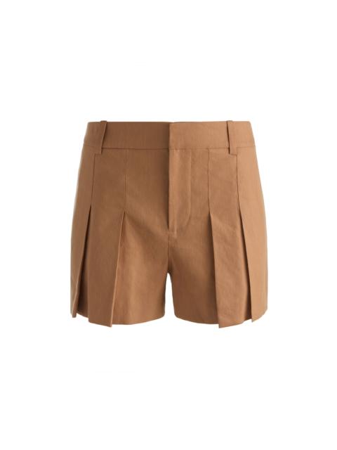 Alice + Olivia BLAIRE PLEATED SHORT