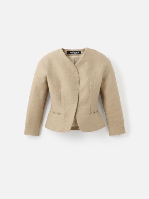 JACQUEMUS The mini Ovalo jacket