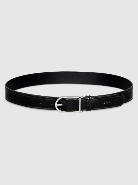 GUCCI Belt with rounded buckle