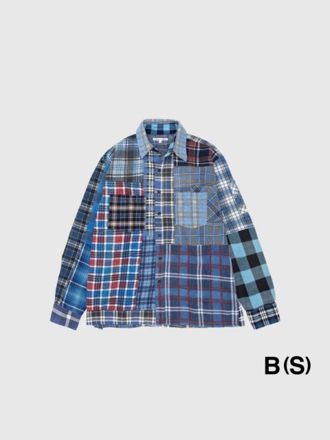 NEEDLES REBUILD BY NEEDLES FLANNEL SHIRT