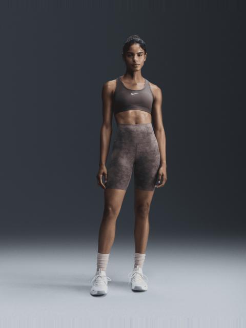 Nike Zenvy Tie-Dye Women's Gentle-Support High-Waisted 8" Biker Shorts