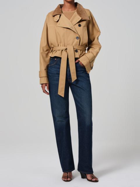 Citizens of Humanity Kiernen Cropped Barn Jacket
In British Tan