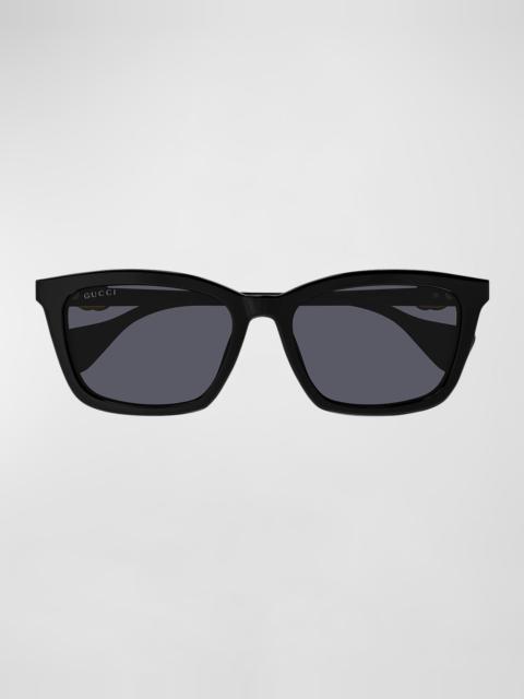 GUCCI GG Acetate Rectangle Sunglasses