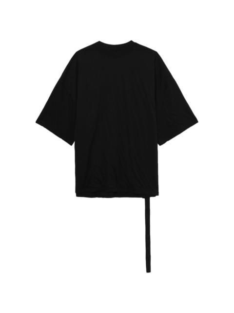 drawstring-hem half-sleeved T-Shirt