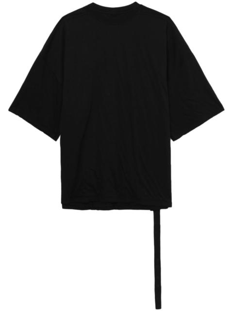 Rick Owens DRKSHDW logo patch T-shirt | REVERSIBLE