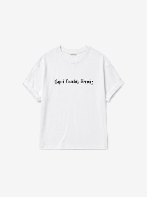 The Frankie Shop TFS Capri Laundry Service T-Shirt - White/Black