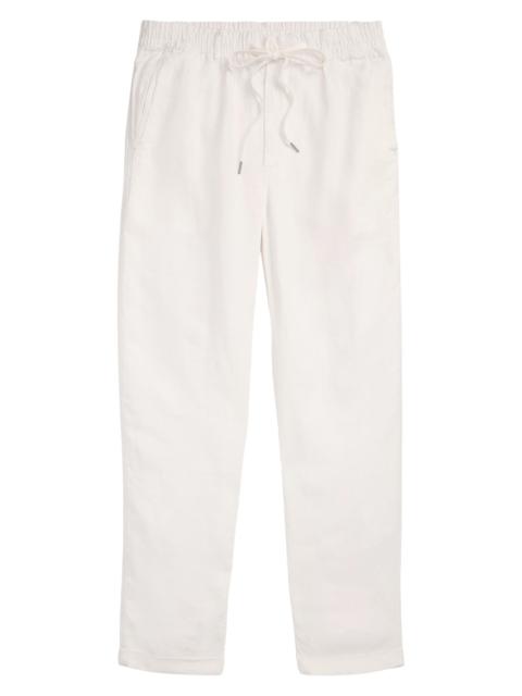 Polo Ralph Lauren Men's Polo Prepster Slim Tapered Linen Pants - Deckwash White
