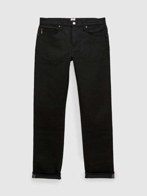 HIROSHI KATO 14oz Black Stretch Selvedge Denim - Hammer Straight