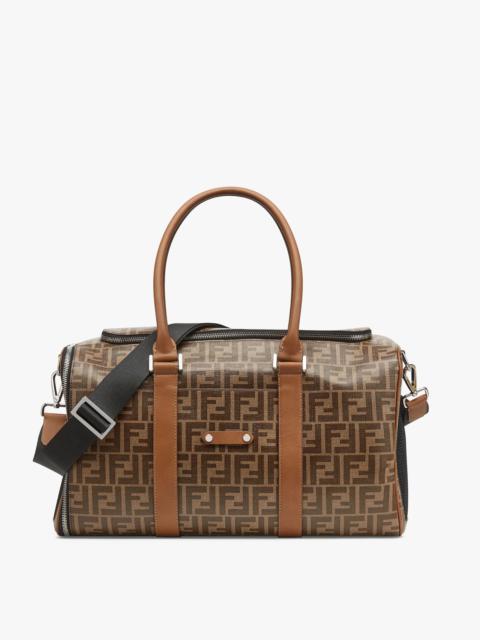 FENDI Brown fabric dog carrier