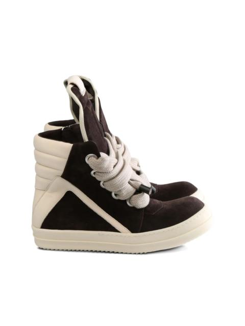 Rick Owens padded leather sneakers