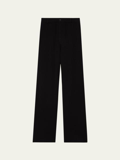 Tailored Cashmere-Blend Pants