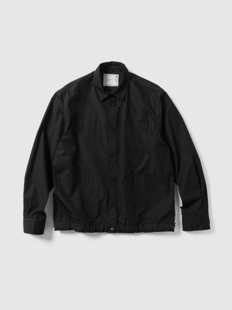 sacai Poplin Shirt Black