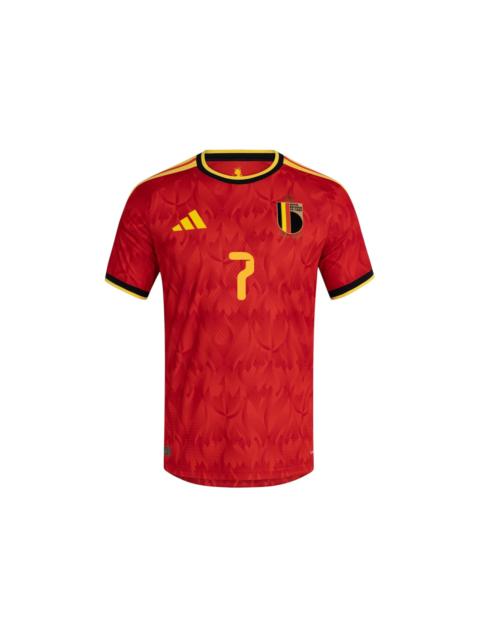adidas adidas Belgium 2026 Home Authentic Jersey Red Bold Gold Soccr-Bg2