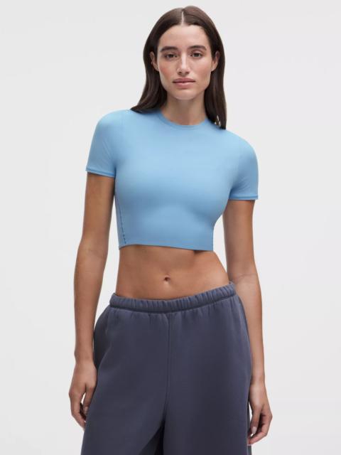 lululemon Wundermost Ultra-Soft Nulu Crewneck Cropped T-Shirt