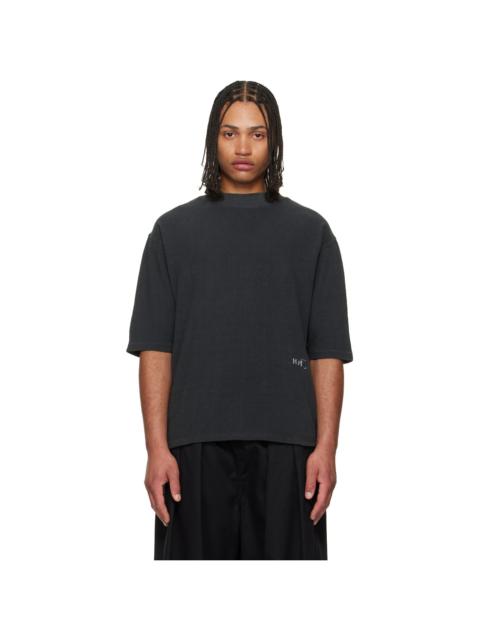 Maison Margiela Gray Distressed Cotton Terry T-shirt