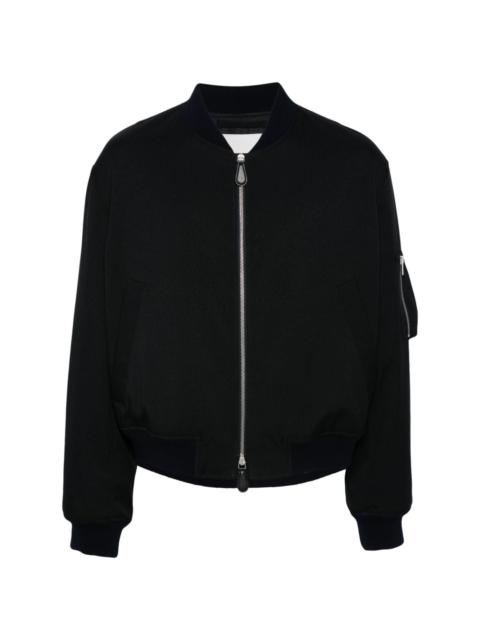 Jil Sander padded bomber jacket
