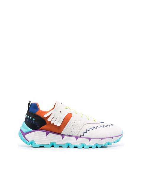Etro panelled low-top sneakers