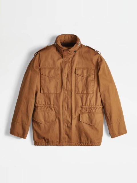 Tod's FIELD JACKET OVER - BROWN