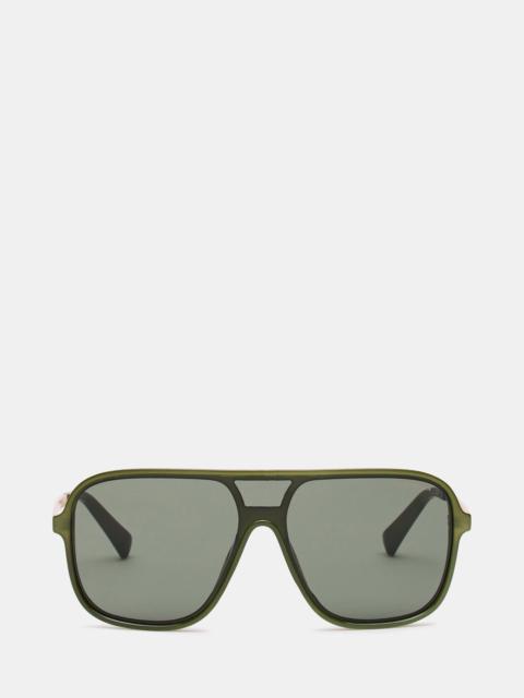 STEVE MADDEN HARLAND SUNGLASSES GREEN
