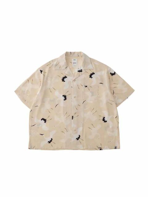 visvim CROSBY SHIRT S/S HIKAKU IVORY