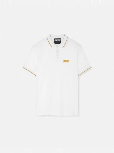 VERSACE JEANS COUTURE Logo Slim-Fit Polo Shirt