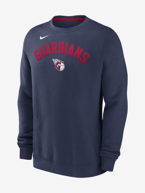 Nike Cleveland Guardians Classic Nike Men's MLB Pullover Crew