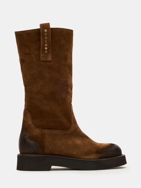 STEVE MADDEN RIDGE CHESTNUT SUEDE