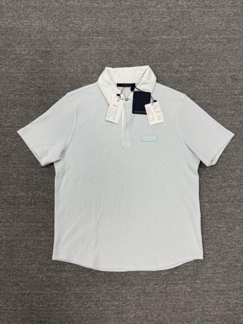 Louis Vuitton Louis Vuitton Light Sky Blue Signature Short Sleeve Polo Shirt