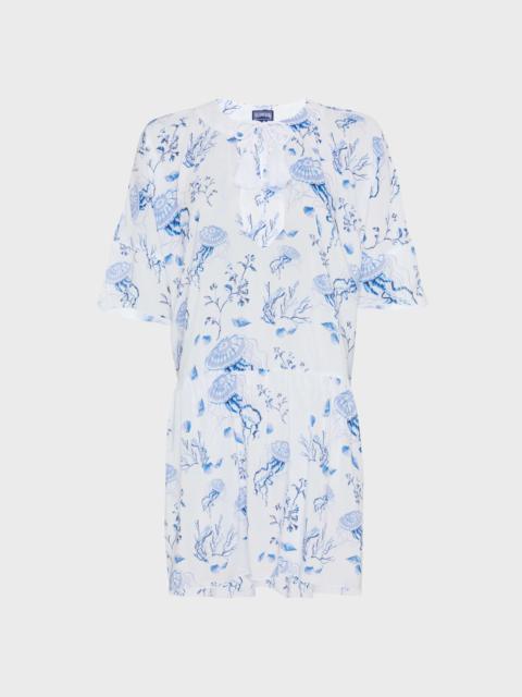 Vilebrequin Women Viscose Dress Medusa and Shells