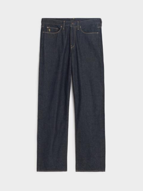 TODD SNYDER Relaxed Fit Jean in Indigo Rinse