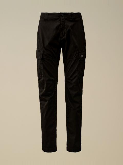 C.P. Company Stretch Sateen Cargo Logo Pants
