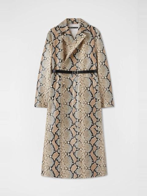 Jil Sander Leather Coat