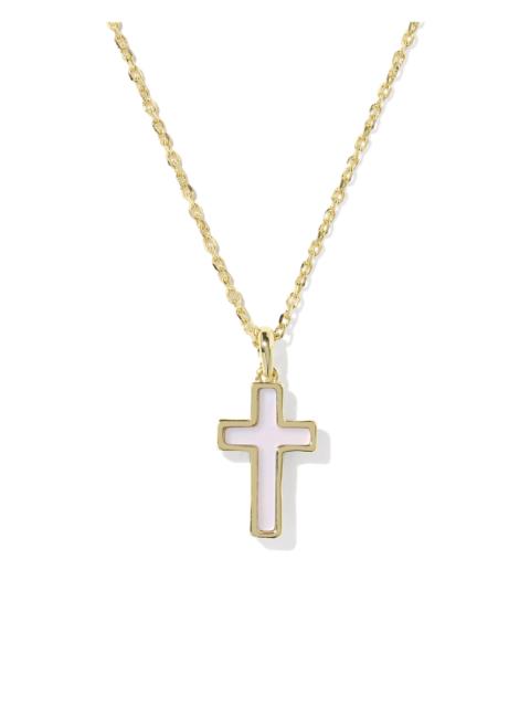KENDRA SCOTT Cross Gold Pendant Necklace