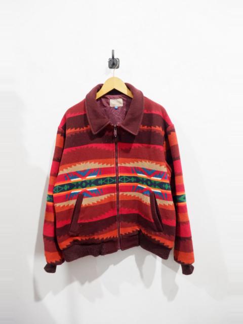 Other Designers Vintage 80s-90s Westernwear Pendleton Aztec Wool Jacket
