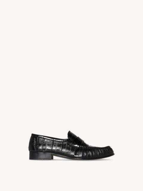 The Row Soft Loafer in Leather | REVERSIBLE