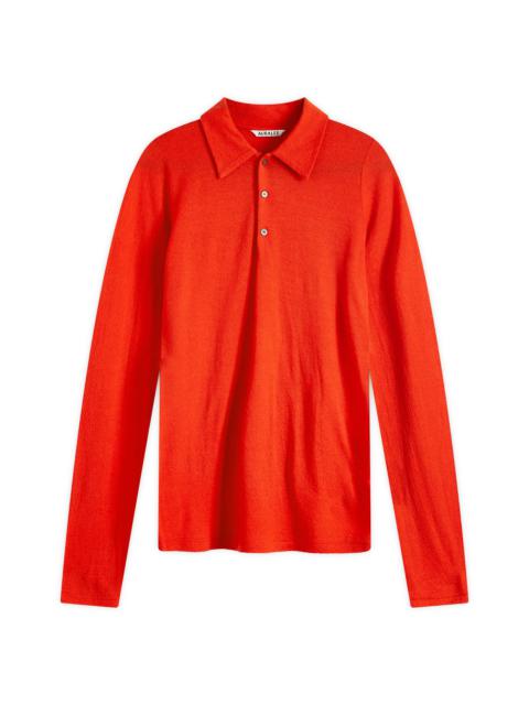 AURALEE Auralee Wool Amunzen Polo