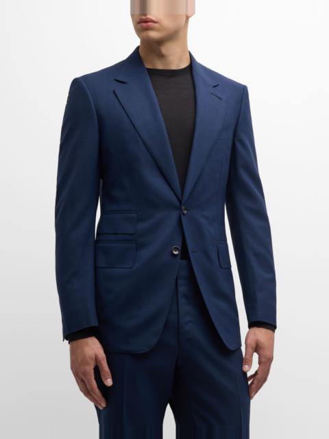 Men's Shelton Mouline Check Suit