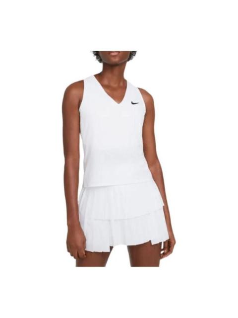 Nike (WMNS) Nike Court Victory Tennis Tank 'White' CV4785-100