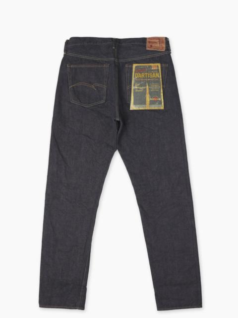 Studio D'Artisan STUDIO D'ARTISAN SD-108 REGULAR TAPERED SELVEDGE JEANS ONE WASH INDIGO
