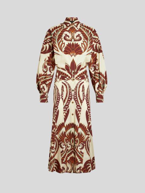 Etro PRINTED COTTON SHIRT DRESS