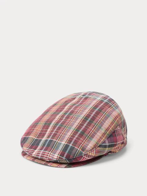 Polo Ralph Lauren Plaid Cotton Driver’s Cap