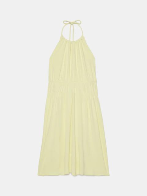 kate spade Drapey Halter Mini Dress