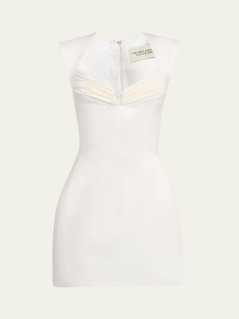 THE NEW ARRIVALS ILKYAZ OZEL Isabeau Sweetheart Fit-&-Flare Mini Dress