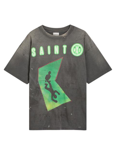 Saint Mxxxxxx Files Printed Cotton T-shirt